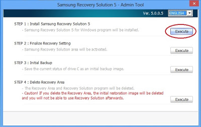 samsung recovery solutions 5